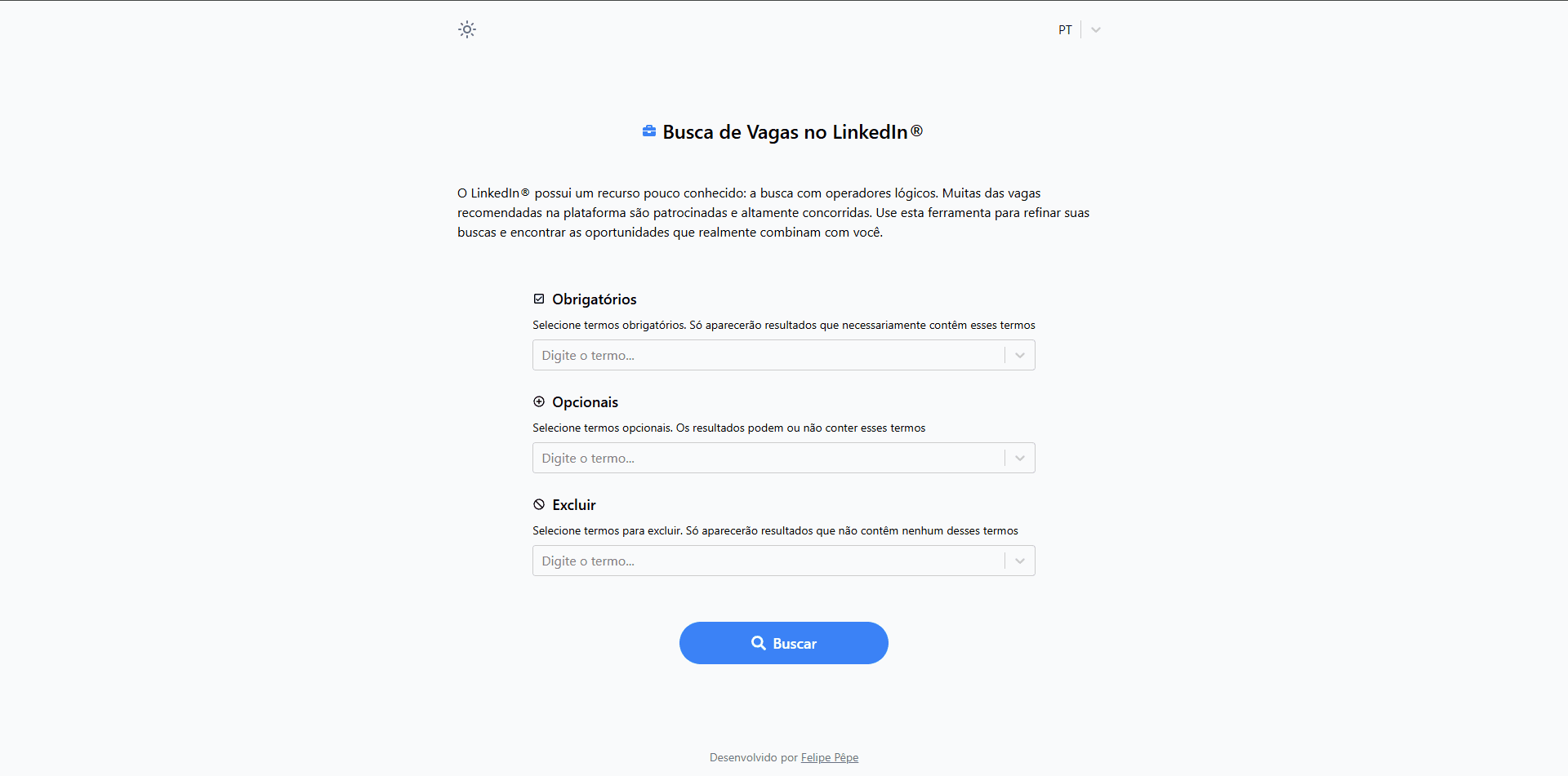 Busca de Vagas no LinkedIn® example image